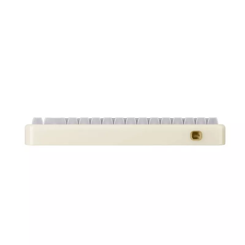 Mechaninė žaidimų klaviatūra AKKO YU01 White Jade 65 % RGB su Piano Pro jungikliais