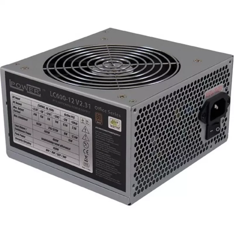 Maitinimo blokas 450W LC600-12 V2.31 80+ Bronze