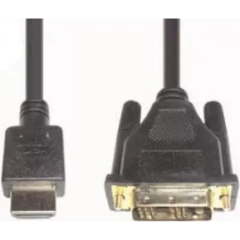 HDMI 3 Vaizdo Kabelio Adapteris e+p 2m DVI-D Juodas