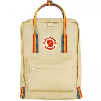Fjällräven Kanken Rainbow kuprinė, laisvalaikio kuprinė, Oak Vinylon