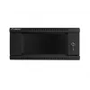 Prie sienos montuojama spinta LANBERG WF01-6404-10B 4U 19 colių 600×450×285 mm IP20 juoda, 60 kg talpa