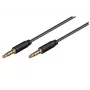 Microconnect IPOD013 garso kabelis 3 m 3,5 mm juodas