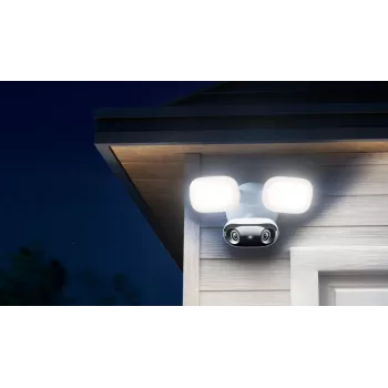Lauko prožektoriaus kamera Reolink Floodlight Series F751W — 8 MP, F2.8mm/F1.6 objektyvas, IP66, Micro SD iki 512GB