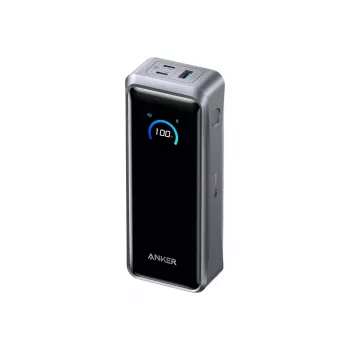 Anker Prime išorinė baterija - USB, 2 x USB-C - 300 W | 26250 mAh | Juoda