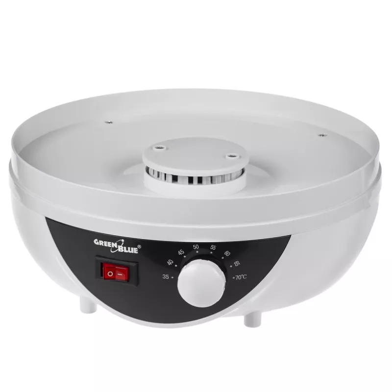 GreenBlue grybų, daržovių ir vaisių džiovintuvas, 250W galia, labai tylus, 5 sietai, GB195