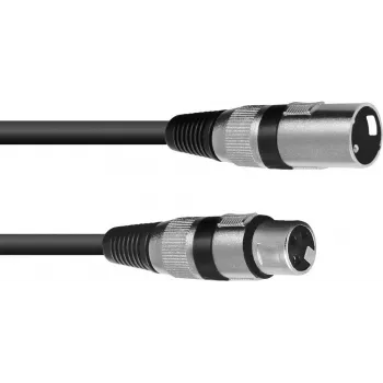 XLR laidas Omnitronic 3022052N — 1x XLR kištukas į 1x XLR lizdą, 7,5 m