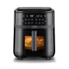 Karšto oro gruzdintuvė Caso Steam and AirFry 700, 1700 W, 7 L, juoda
