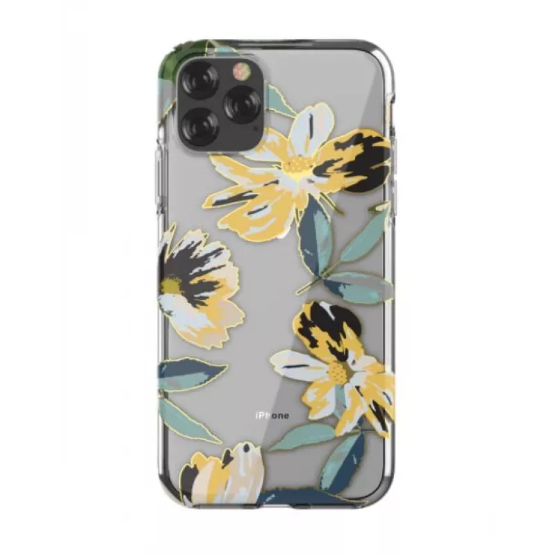 Apsauginis telefono dėklas Devia, skirtas iPhone 11 Pro Max, geltonas