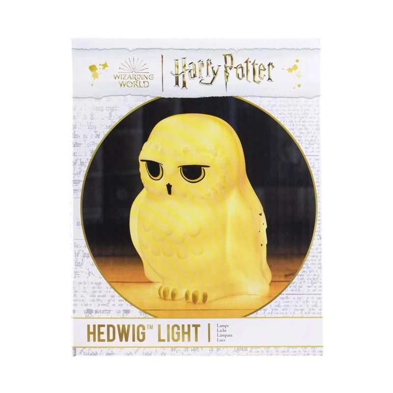 Stalinė lempa Paladone Hedwig Light V3 — Hedvigos pelėdos formos LED naktinė lempa