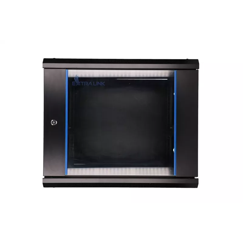 Sieninis stovas Extralink 9U 600x600 juodas