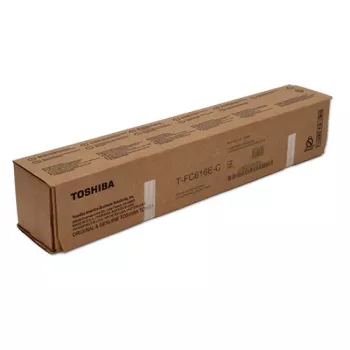Tonerio kasetė Toshiba T-FC616EC Žydra modelis 6AK00000369 suderinama su Toshiba kopijavimo aparatais/spausdintuvais