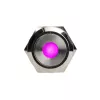 DimasTech vandalams atsparus mygtukas 19 mm Sidabrinėline Dot RGB PD210