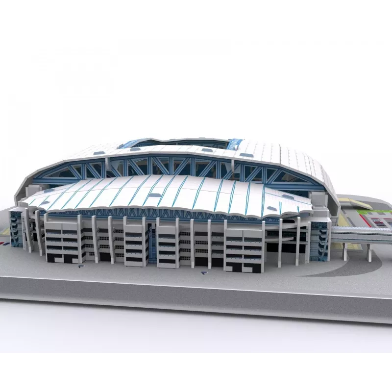 3D dėlionė cubicfun Lech Poznan stadiono modelis – mastelinis surenkamas stadiono kopija, kartoninės dalys, modelio numeris 306-20257