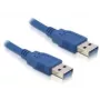 USB laidas DeLOCK USB 3.0-A vyriškas/vyriškas – 1 m