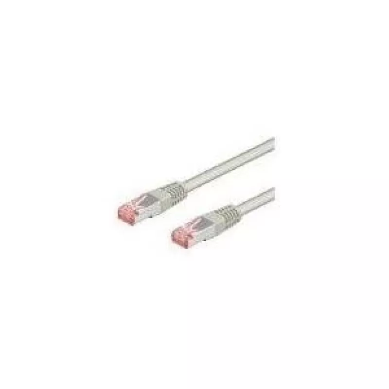 Wentronic Goobay CAT 6 Patch Cable, S/FTP (PiMF), pilka, 0,25 m - CCA vario mišinys (93371)
