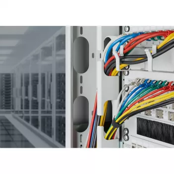 Digitus CAT 6A F/FTP plonas komutacinis kabelis 10 m pilkas