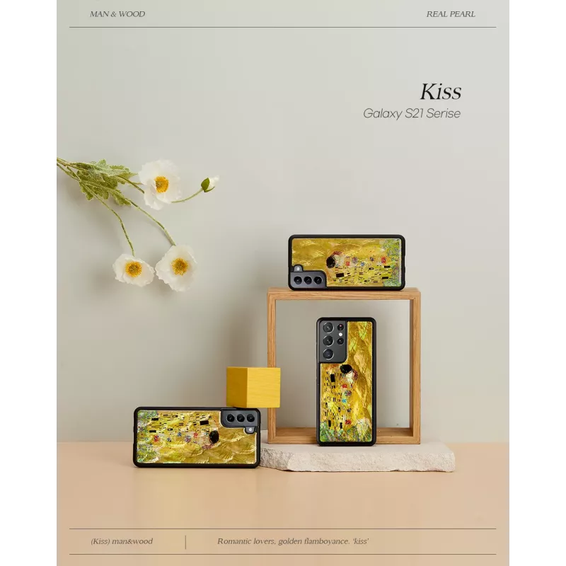 Apsauginis dėklas iKins Samsung Galaxy S21+ — juodas