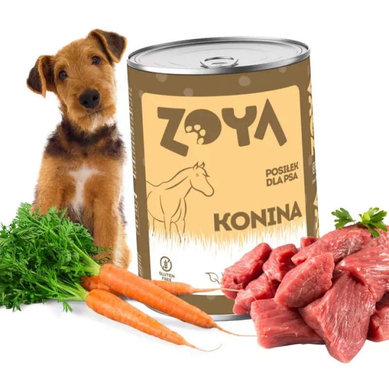ZOYA Horse - šlapias šunų maistas - 400g