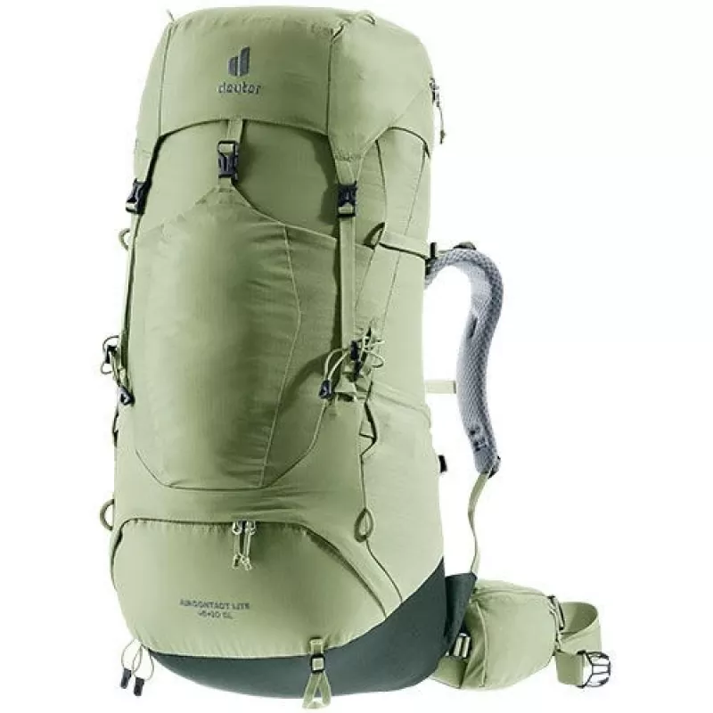 Deuter Aircontact Lite 45+10 SL moteriškas žygių kuprinė, juoda