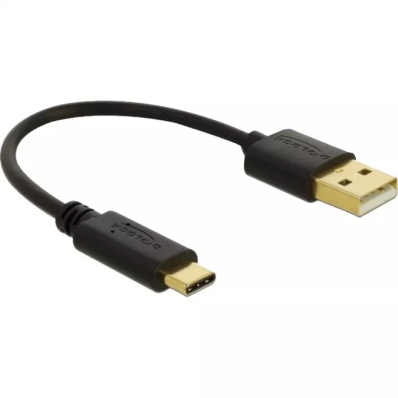 USB įkrovimo laidas DeLOCK 80954 Type-A į USB Type-C 3 A 15 cm