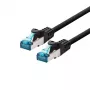 Tinklo kabelis LOGON TCR55SS003BL Cat5e F/UTP (FTP) RJ-45–RJ-45 0,3 m Juodas