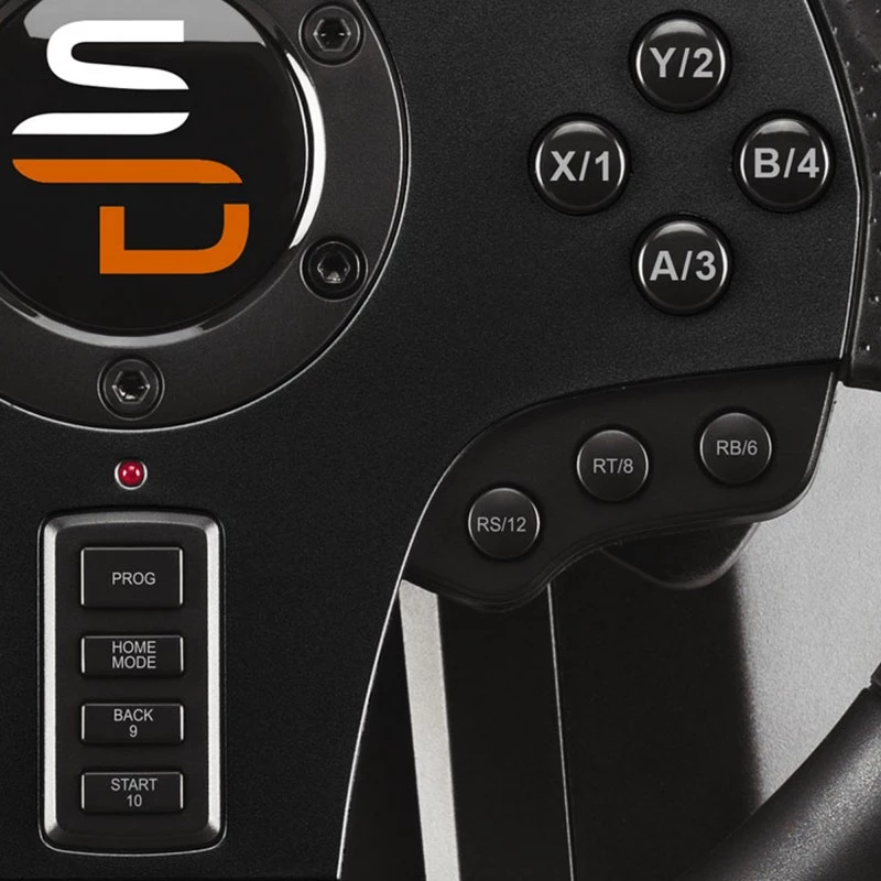 Subsonic SA5595-PC žaidimų valdiklis juodas USB vairaratis + pedalai