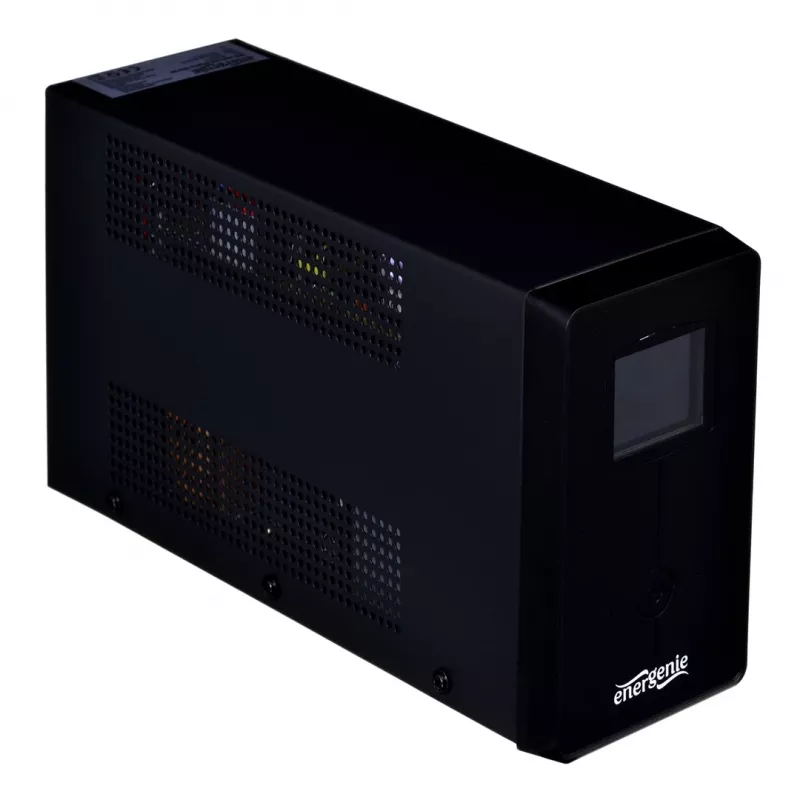 Nepertraukiamo maitinimo šaltinis ENERGENIE EG-UPS-031 Line-Interactive 0,65 kVA 390 W 2x C13 lizdai, 7 Ah VRLA