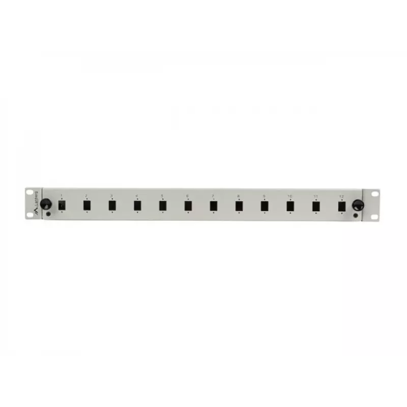 Patch panel Lanberg FOP1-12SS-LDS Pilka ABS Plienas 19 colių