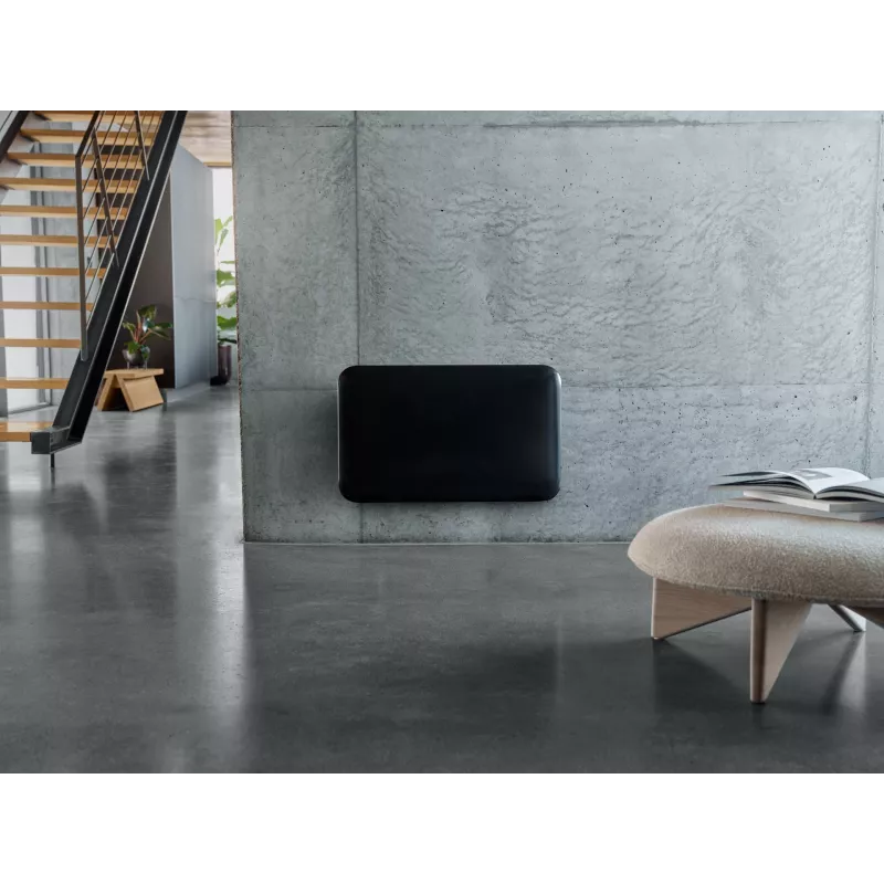 Mill Invisible Smart WiFi Panel Heater | PA700WIFI4B | Skydinis šildytuvas | 700 W | Tinka patalpoms iki 9-12 m² | Juoda | IPX4