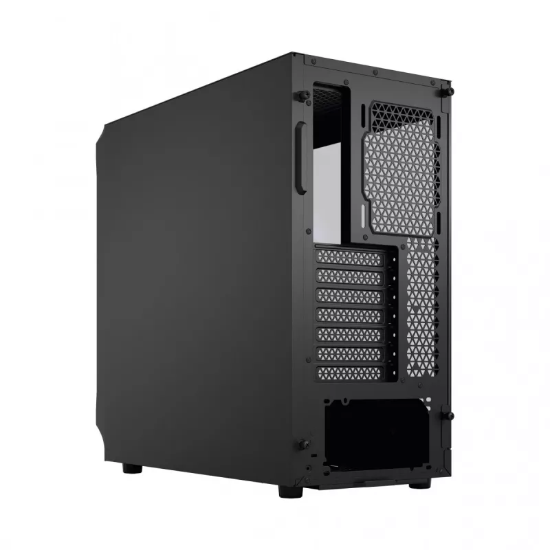 Fractal Design Focus 2 RGB Grūdinto stiklo vidutinis bokštas ATX PC korpusas - juodas