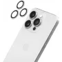 Kameros žiedo apsauga LAUT PRIME GLASS, skirta iPhone 16 Pro / iPhone 16 Pro Max, permatoma, grūdintas stiklas