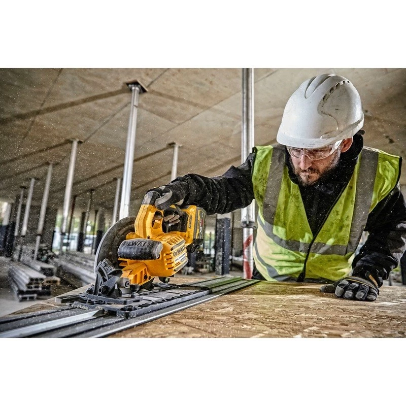 DeWALT DCS579NT-XJ nešiojamas diskinis pjūklas 19 cm Juoda, Pilka, Geltona 5800 aps./min.