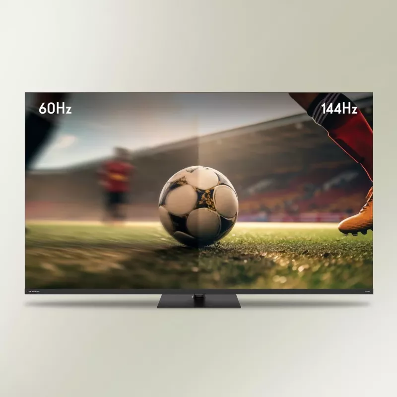 Thomson Q70 serijos 55QG7C14 televizorius 139,7 cm (55 inch) 4K Ultra HD išmanusis televizorius „Wi-Fi“ juodas 350 cd/m²