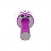 Karaokės mikrofonas Denver KMS-20P rožinis laidinis belaidis Bluetooth 3,5 mm