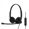 Ausinės EPOS IMPACT 100 UC Stereo USB-C+A Laidinės Lengvos Patogios