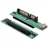 Adapterius DeLOCK 61987 SATA 22p IDE 44p juodas žalias