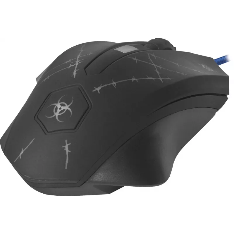 Defender Forced GM-020L pelė žaidimams Ambidextrous USB Type-A Optinė 3200 DPI