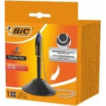 Sukamasis ištraukiamas tušinukas BIC 527507 Mėlynas Vidutinis 1 vnt. Juodas