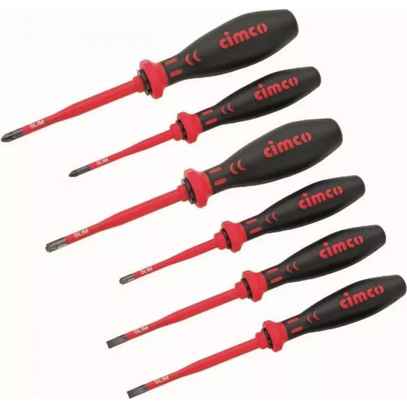 Rankinis atsuktuvų rinkinys Cimco 117852 Tiesus atsuktuvas