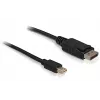 Kabelis Mini DP/DP 1.2 DeLOCK 82438 2 m juodas