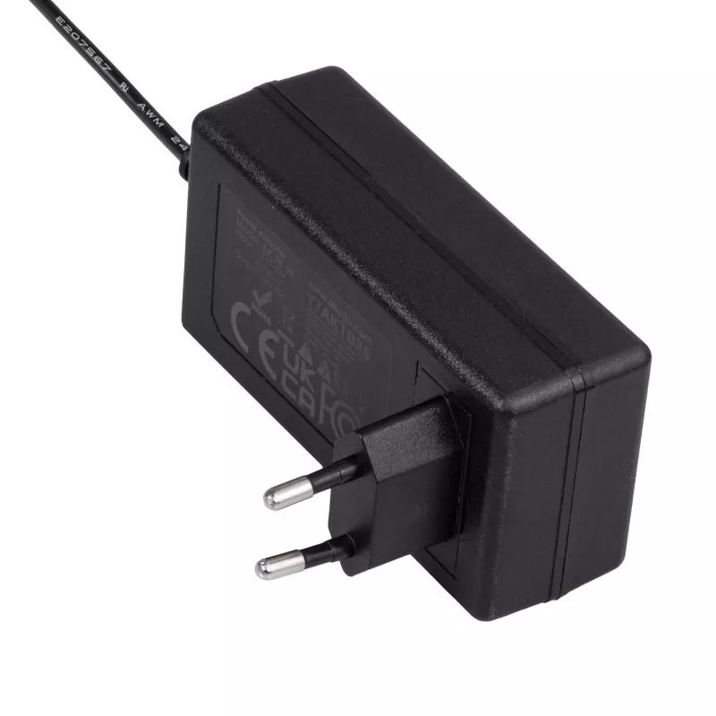 Akyga AK-TB-35 universalus maitinimo adapteris, 24 V, 2 A, 48 W, 5,5 x 2,1 mm, 1 m