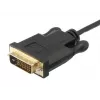 Equip USB Type C į DVI-D Dual Link laidas, kištukas–kištukas, 1,8 m