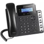 DECT telephone Grandstream GXP1628 — DECT stalinis / sieninis telefonas, LCD 132x48 px, garsiakalbis, 500 kontaktų, RJ‑9 ausinės