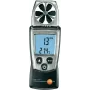 Oro srauto matuoklis testo 410-1 (0560 4101) — rankinis mentinis anemometras oro greičiui ir temperatūrai matuoti