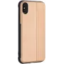 Apsauginis telefono dėklas Devia H-Card Series skirtas iPhone XS/X 5,8 colio, auksinis