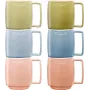 6 keraminių puodelių rinkinys Staub Multicolor 350 ml – 6×350 ml keraminių puodelių