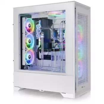 Thermaltake korpusas CTE T500 TG Midi Tower sniego baltumo mažmeninė prekyba - korpusas - ATX