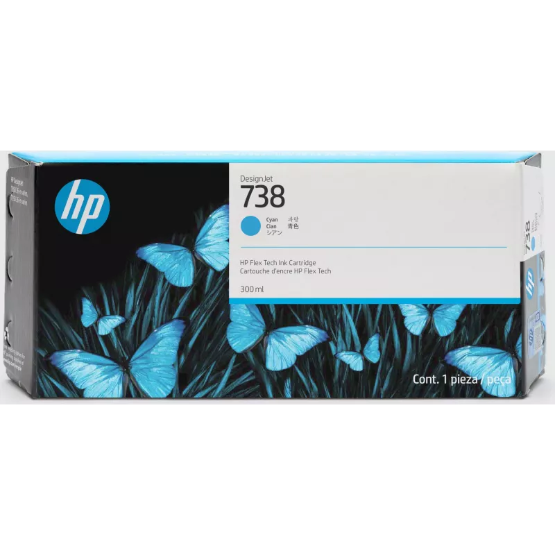 Rašalo kasetė HP 498N4A 738 juoda, suderinama su HP spausdintuvais, pakaitinis juodas rašalas