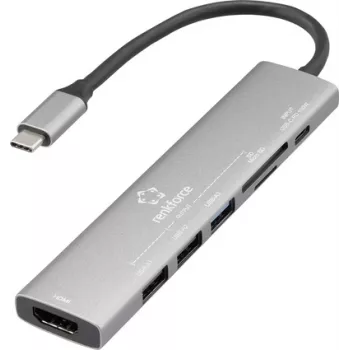 Renkforce USB-C dokinimo stotelė RF-DKS-907 Tinka prekės ženklui dokinimo stotelės Universal (RF-6797970)