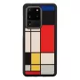 man and wood telefono dėklas, skirtas Galaxy S20 Ultra — medžio juoda apsauginė danga